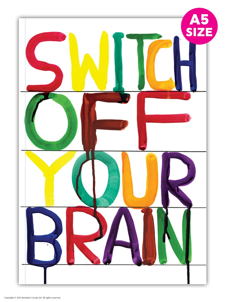 Switch Off Your Brain Notebook