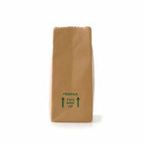 Porcelain Brown "Paper" Bag Pen Holder / Vase