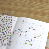 Poko Time Room PET Sticker Sheet by Mind Wave