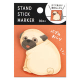 Fluffy Friends Stand Stick Marker Sticky Notes by Mind Wave