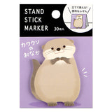 Fluffy Friends Stand Stick Marker Sticky Notes by Mind Wave