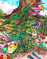 Print - "Frog Scene"