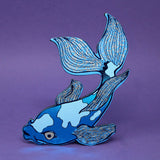 Leather Fish Magnet