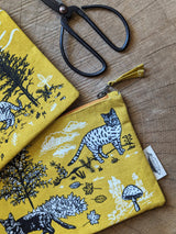 Outside Cats Zippered Pouch