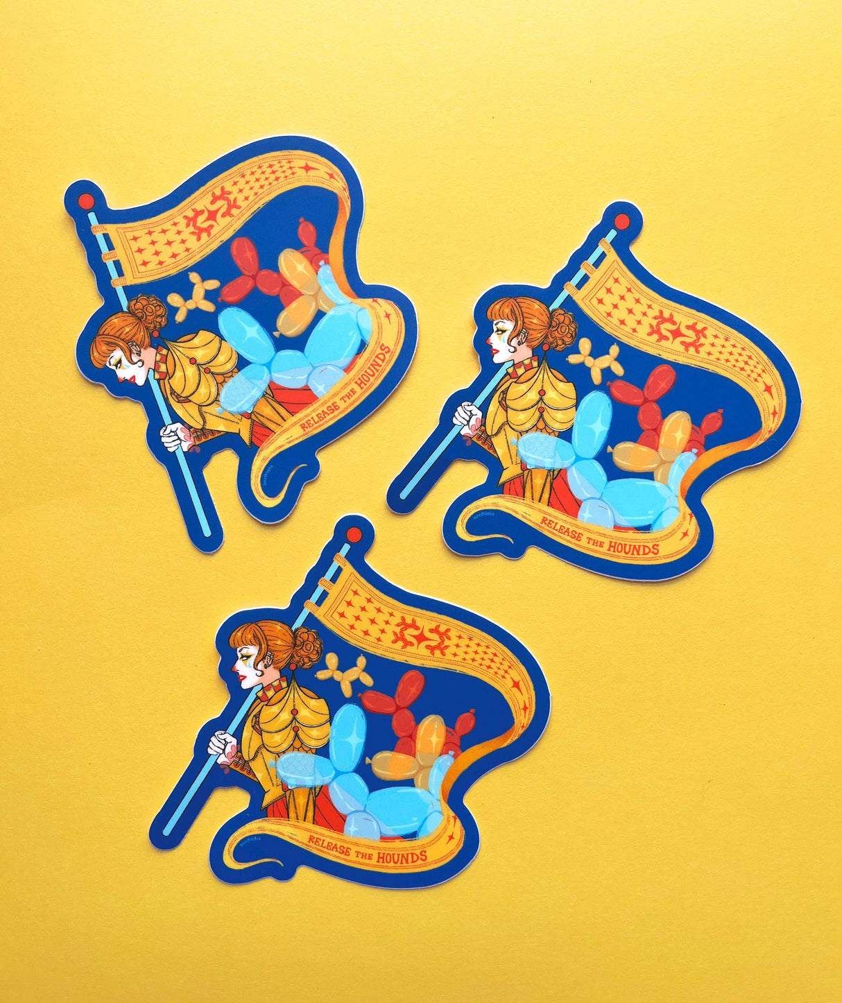 Release the Hounds Waterproof Vinyl Sticker
