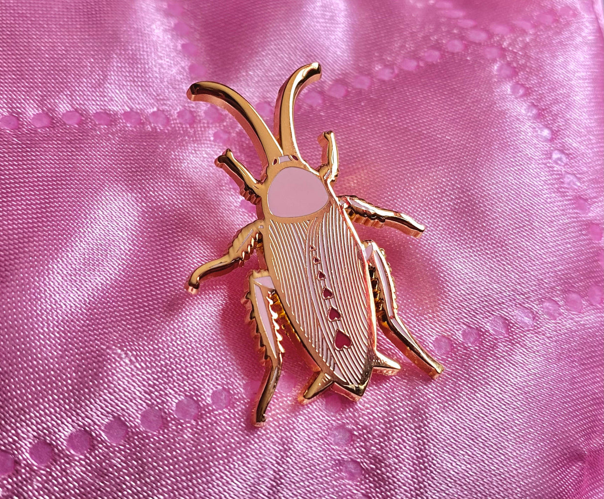 Cutie Cockroach Enamel Pin