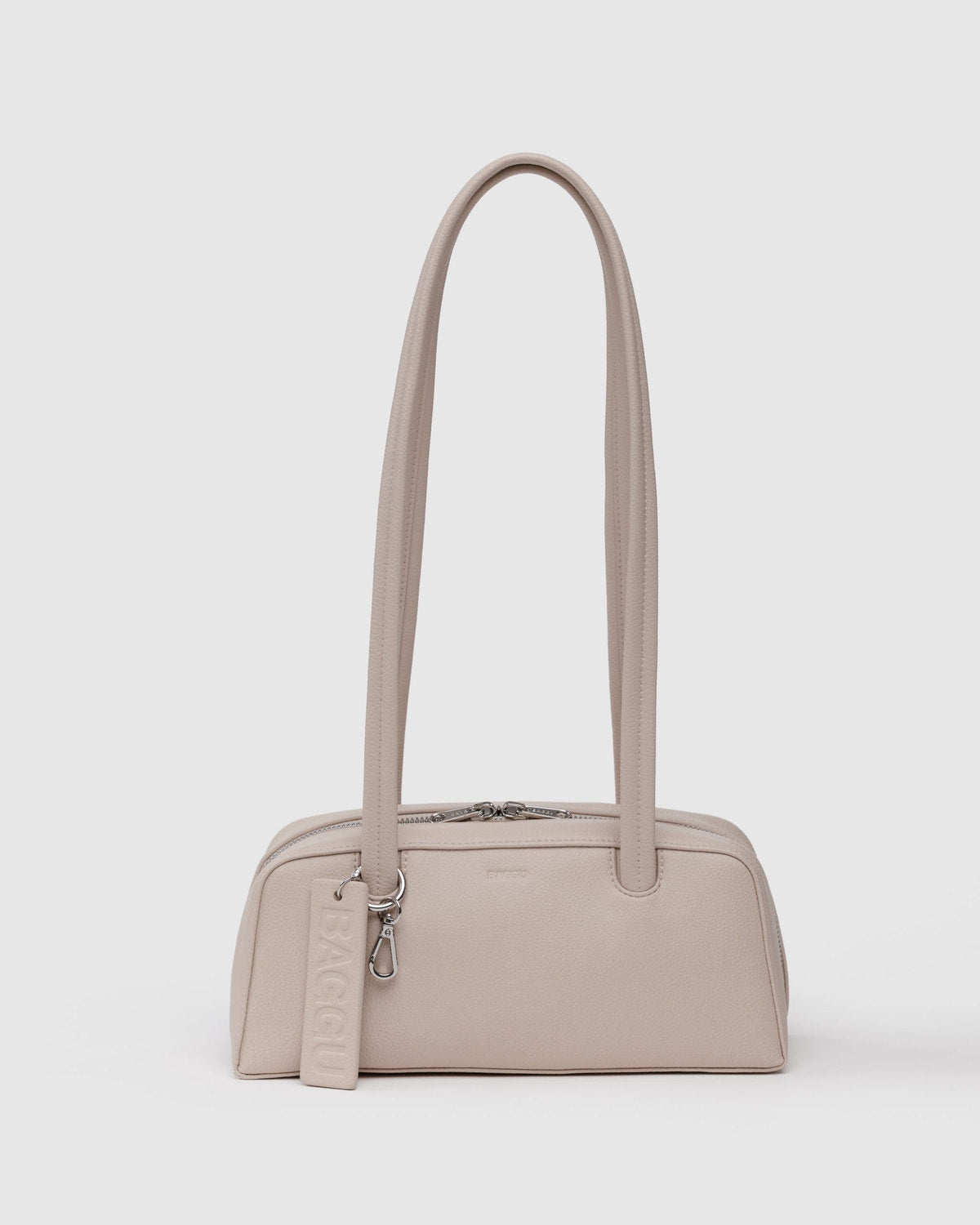 Small Recycled Leather Bowler Bag