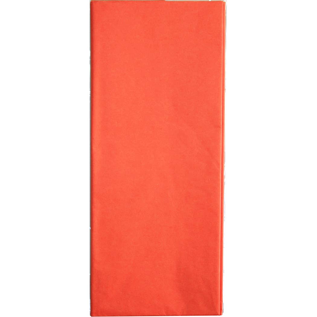 Plain Orange Tissue Paper
