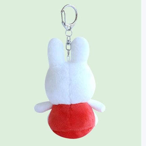 Orange Miffy Mini Backpack Keychain