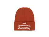 I Got Dicked Down in Kansas City Embroidered Winter Beanie