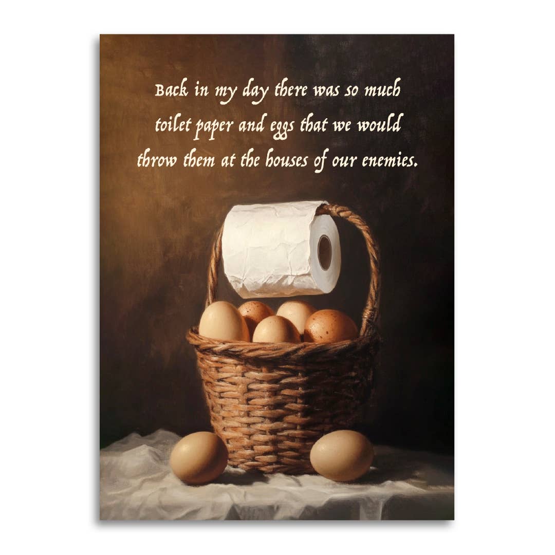 Back in My Day Greeting Card