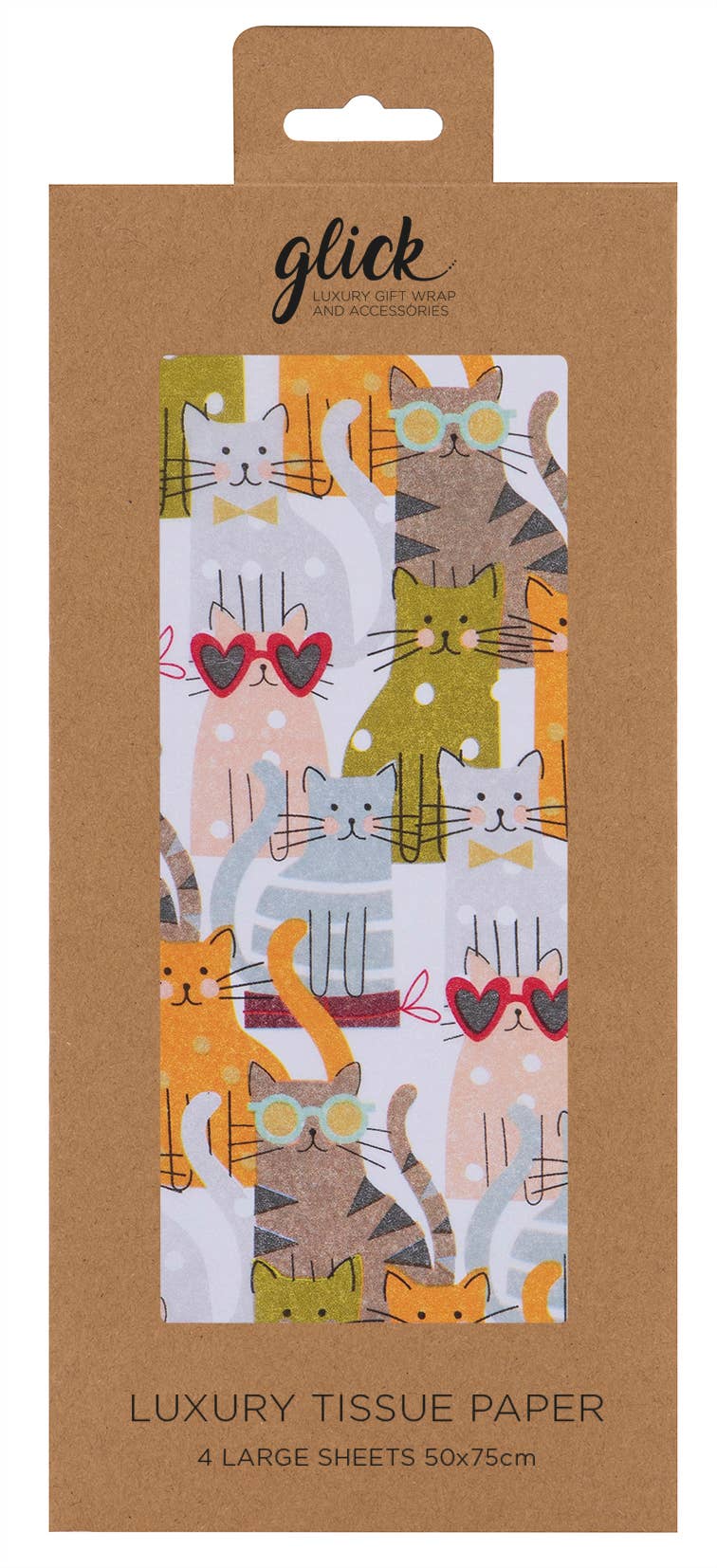 Sunglass Cats Tissue Paper
