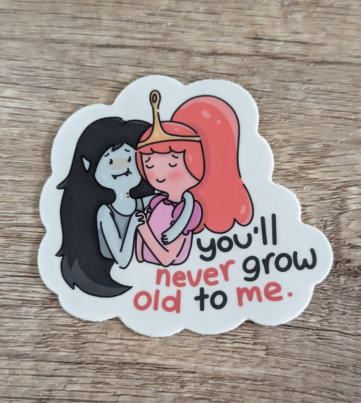 Bubbline Cute Marceline Bubblegum Adventure Time Sticker