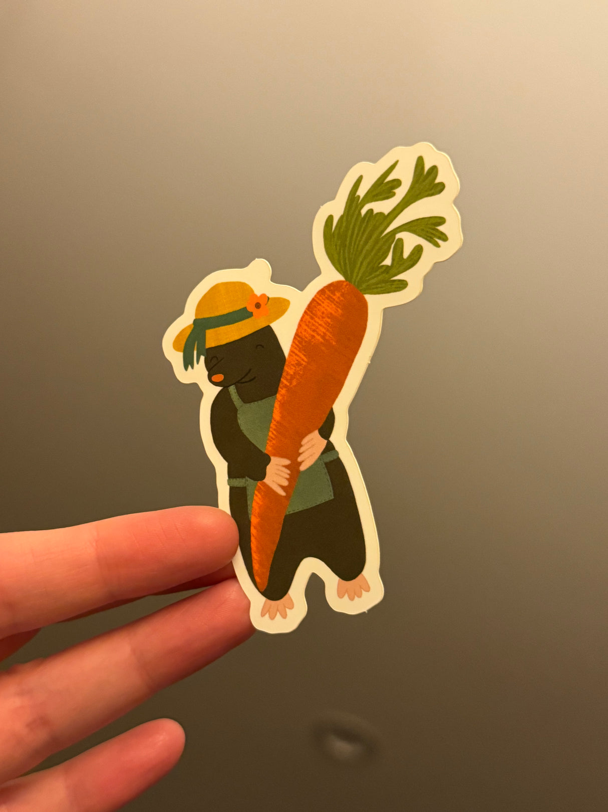 Garden Mole Sticker