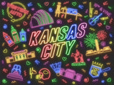 Neon Lights Kansas City Puzzle