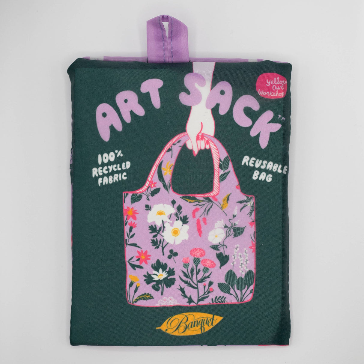 Floral Art Sack by Banquet Workshop