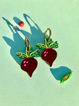 Just Beet It! Earrings