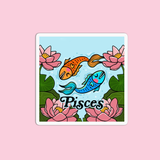 Pisces Vinyl Waterproof Sticker