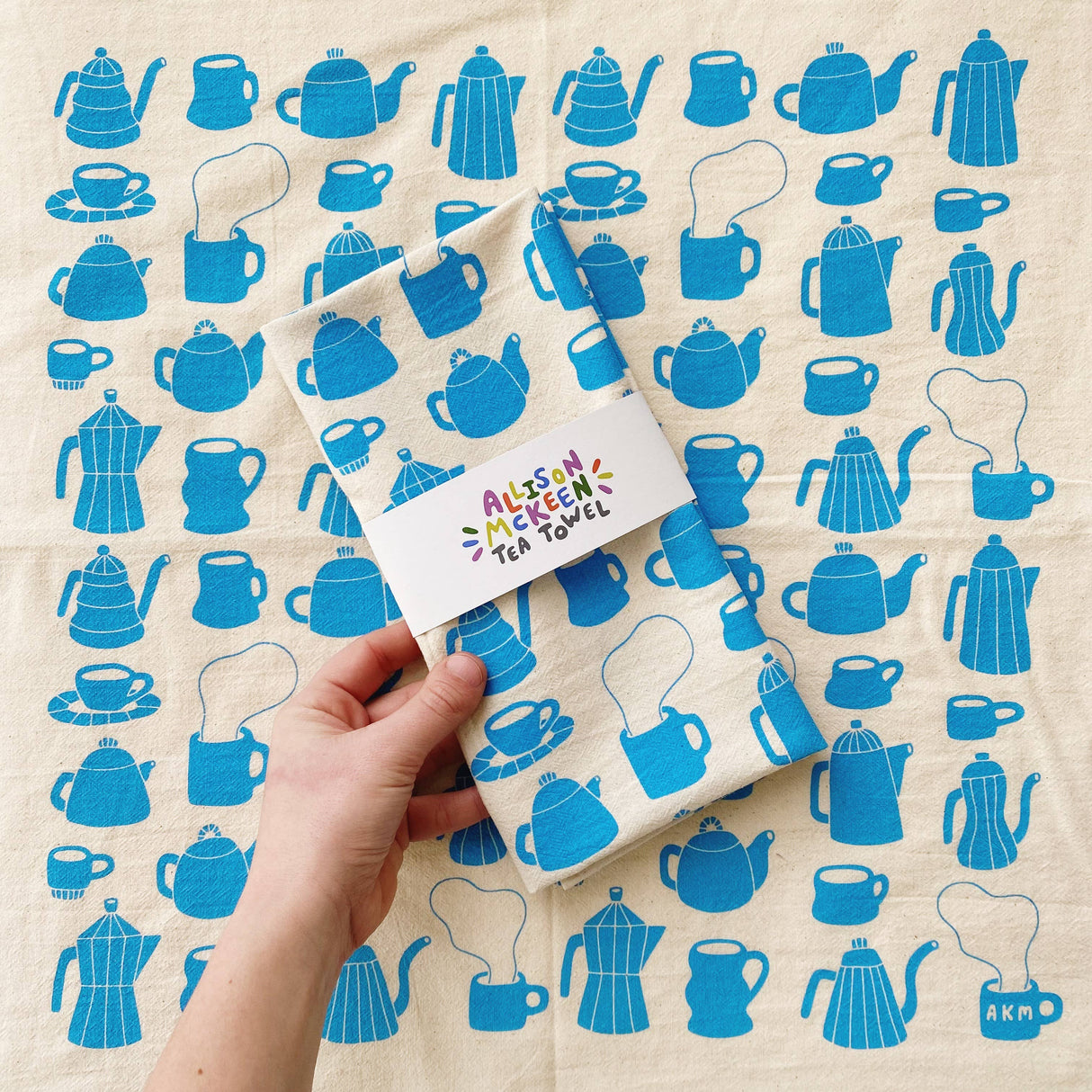 Tea & Coffee Kitchen Hand Towel