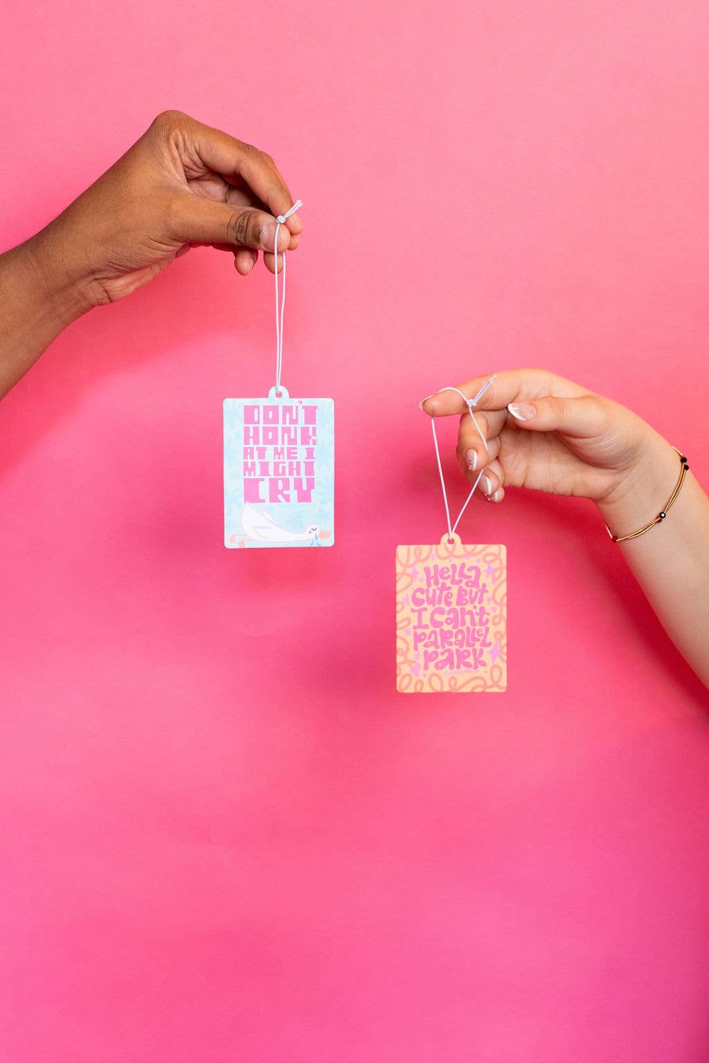 Hella Cute But I Can’t Parallel Park Air Freshener, Lavender