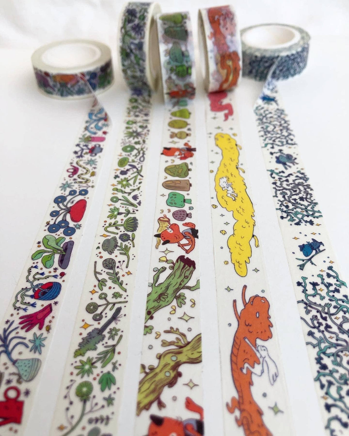 Washi Tape - Dragon Girl