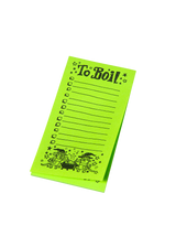 Toil & trouble grocery pad