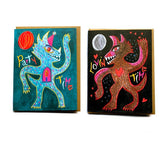 Wolf Love Greeting Card