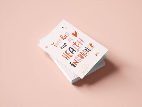 Health Insurance Valentine's Day Card