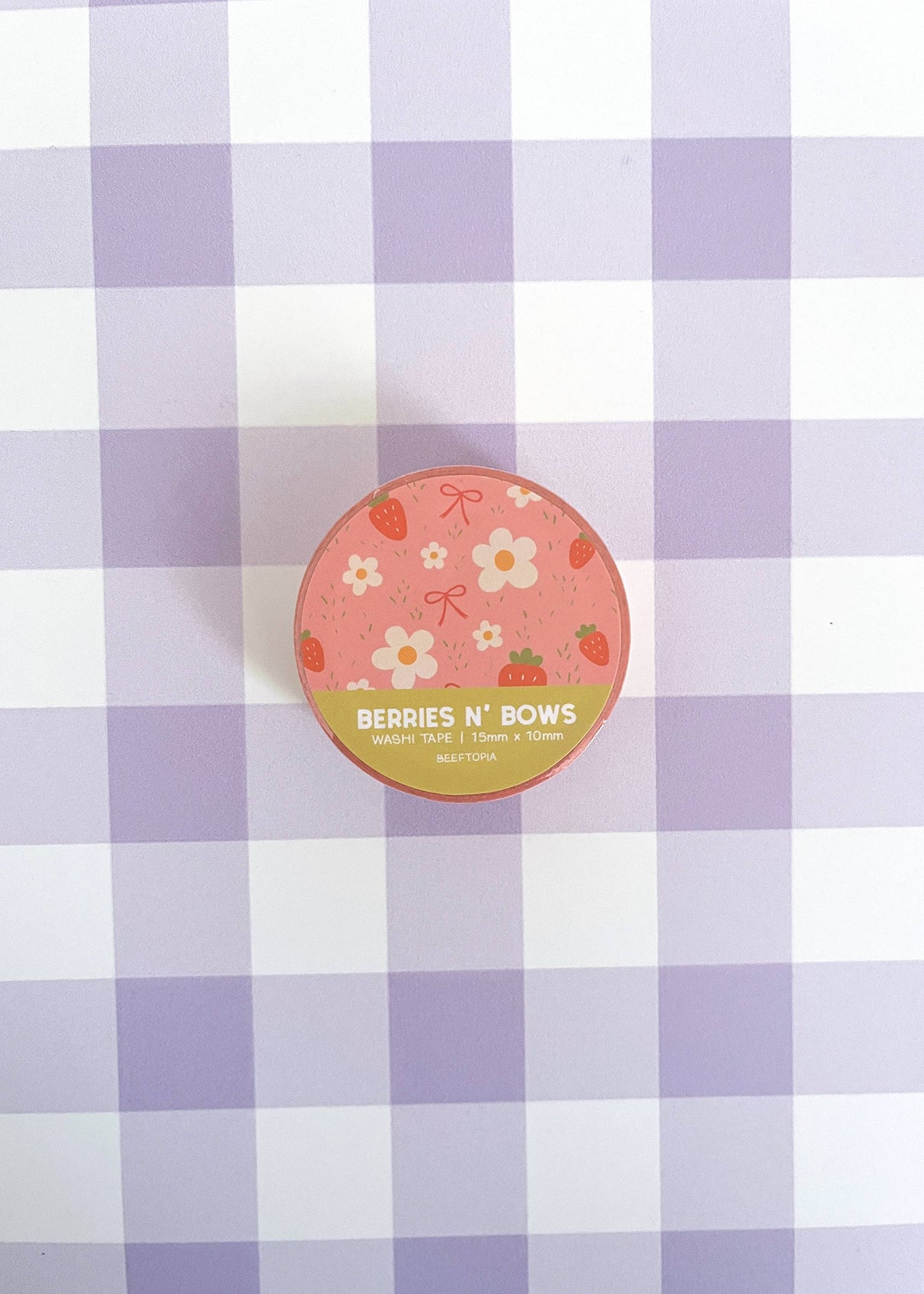 Berries n' Bows Washi Tape