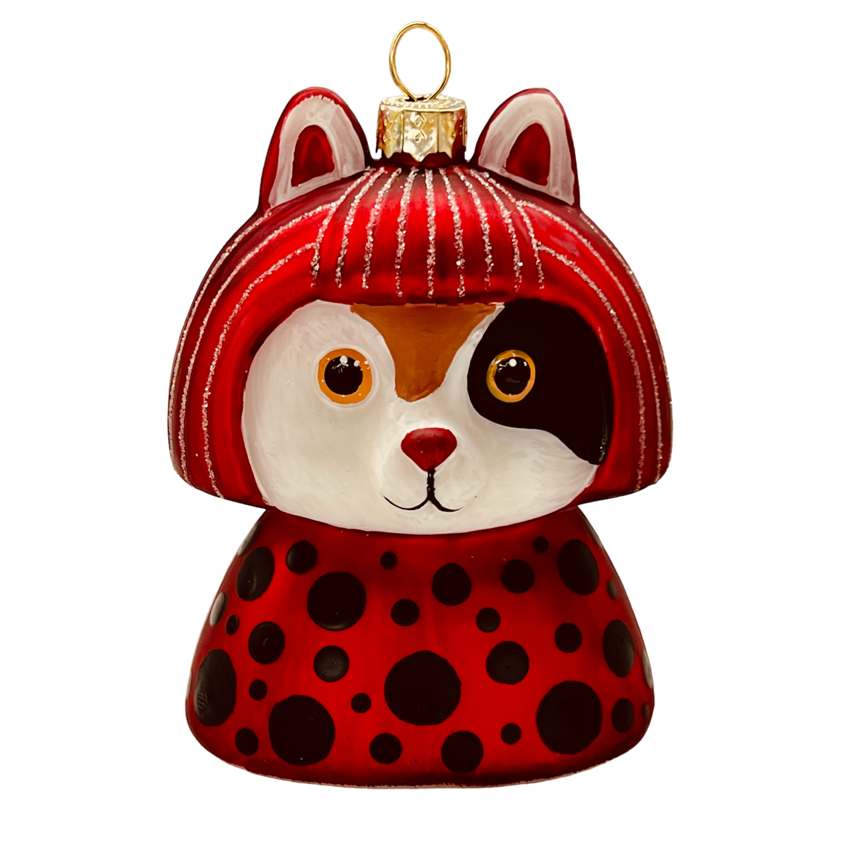 Museum Collection- Yayoi Kusameow Kusama Calico Cat Ornament