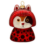 Museum Collection- Yayoi Kusameow Kusama Calico Cat Ornament