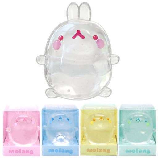 Molang Clear Mochi Squishy