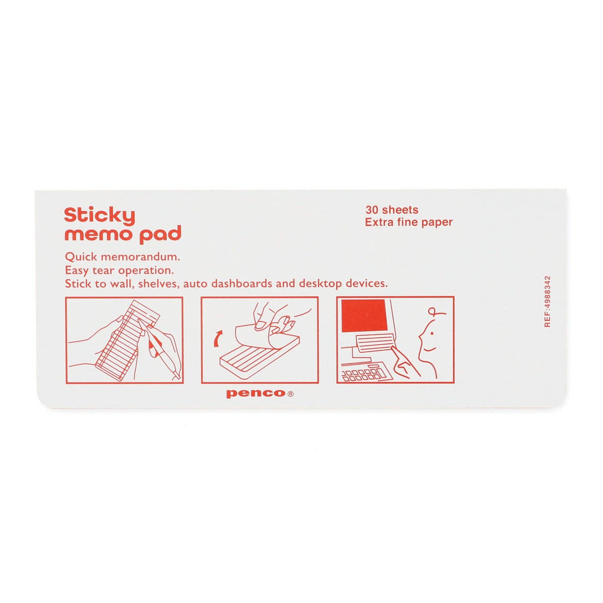 Sticky Memo Pad/ Weekly