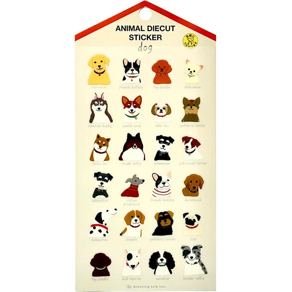 Animal Parade Die-Cut Sticker Sheet
