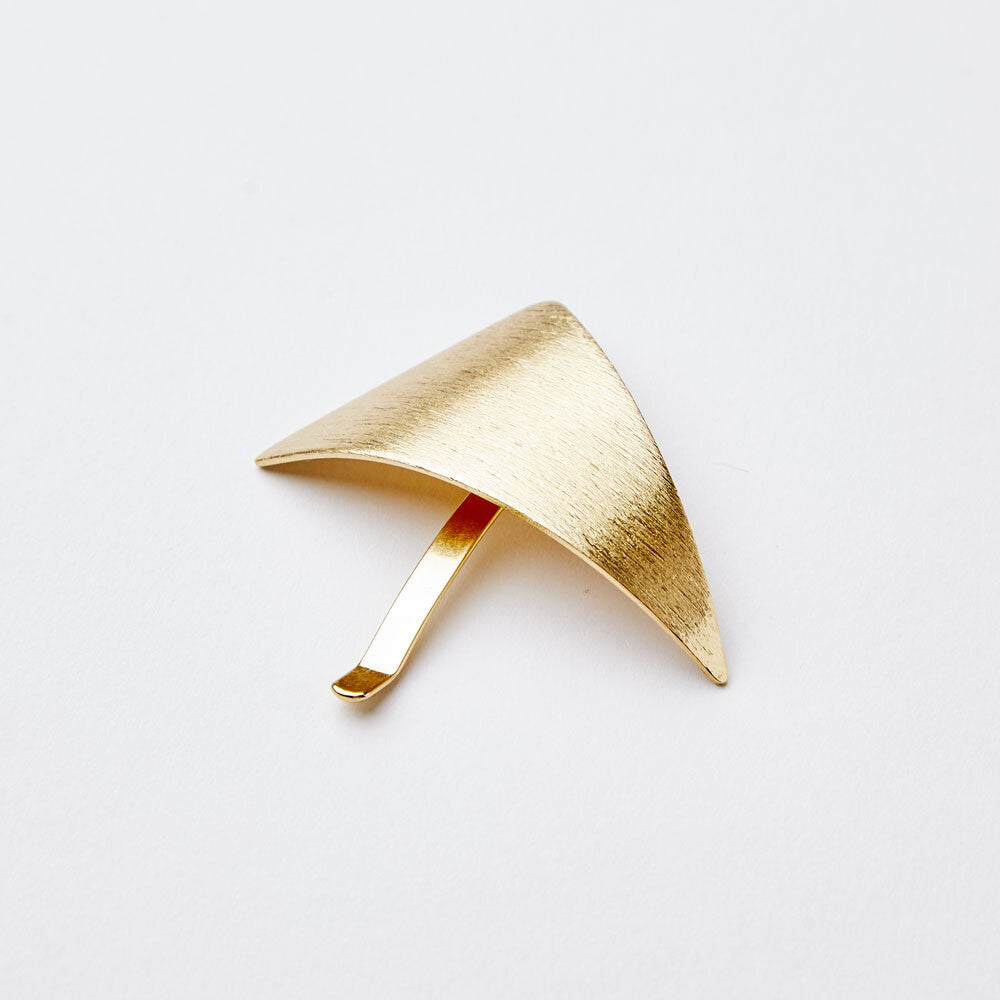 Brass Triangle Hair Pin