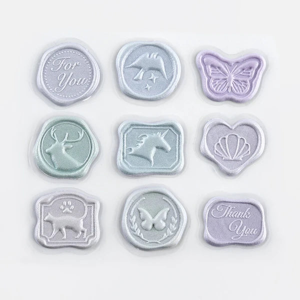 Wax Seal Sticker Set by BGM Japan