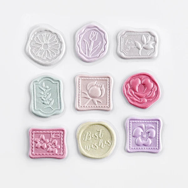 Wax Seal Sticker Set by BGM Japan