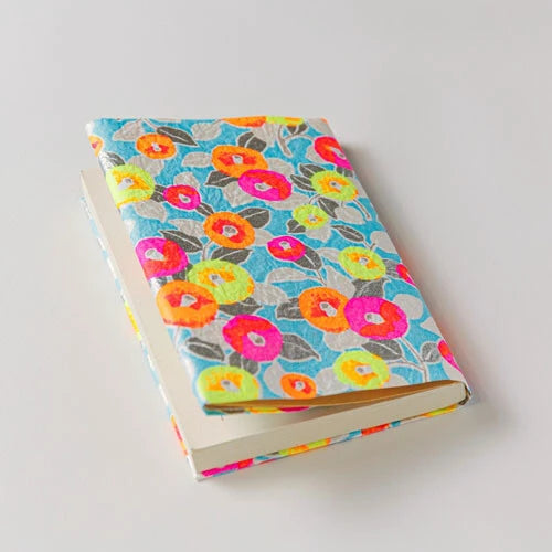 Washi Paper Neon Book Cover by Shogado