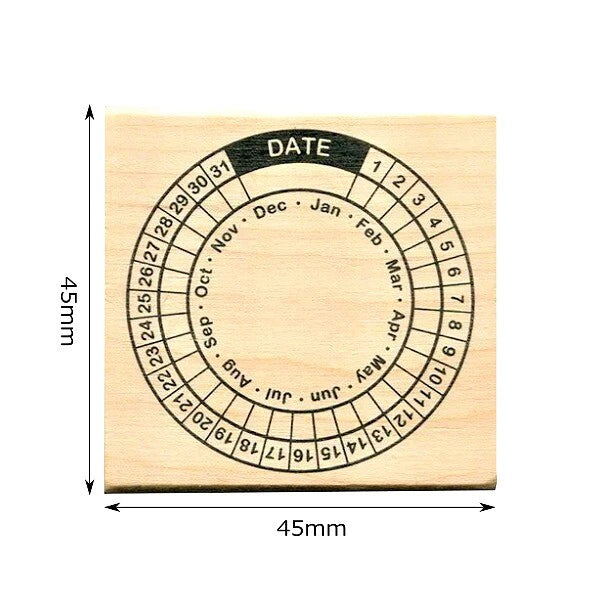 Journaling Calendar Stamps by Kodomo No Kao