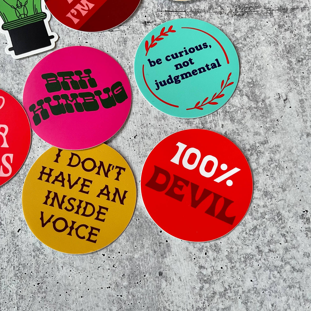 I Don't Have an Inside Voice Sticker