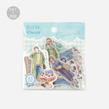 Coordinate Seal Fashion Sticker Set by BGM Japan