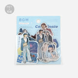 Coordinate Seal Fashion Sticker Set by BGM Japan