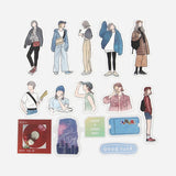 Coordinate Seal Fashion Sticker Set by BGM Japan