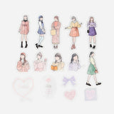 Coordinate Seal Fashion Sticker Set by BGM Japan