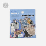 Coordinate Seal Fashion Sticker Set by BGM Japan