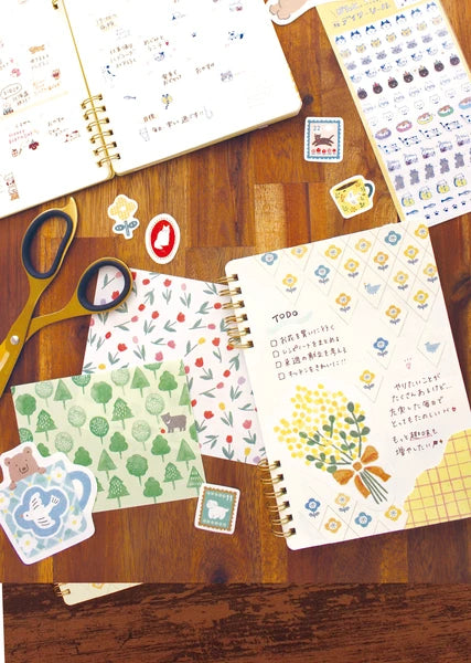 Cute Die-Cut Watashi Biyori Journaling Papers