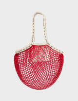 Red Mesh Bag - Min & Mon Design