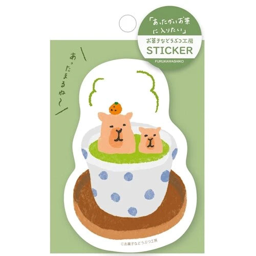 Animal Sweets Shop Shiko Stickers by Furukawa