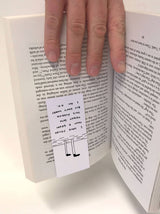 Pudding Magnetic Bookmark by David Shrigley