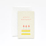 Birthday Cake Greeting Card by Mizushima